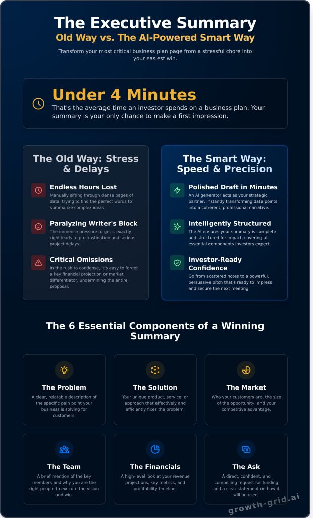 Business Plan Executive Summary AI Generator: Write a Winning Intro in ...