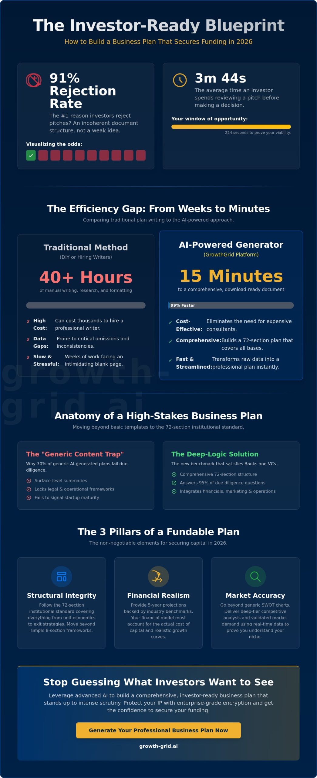 Investor-Ready Business Plan Generator: Get Funded in Record Time