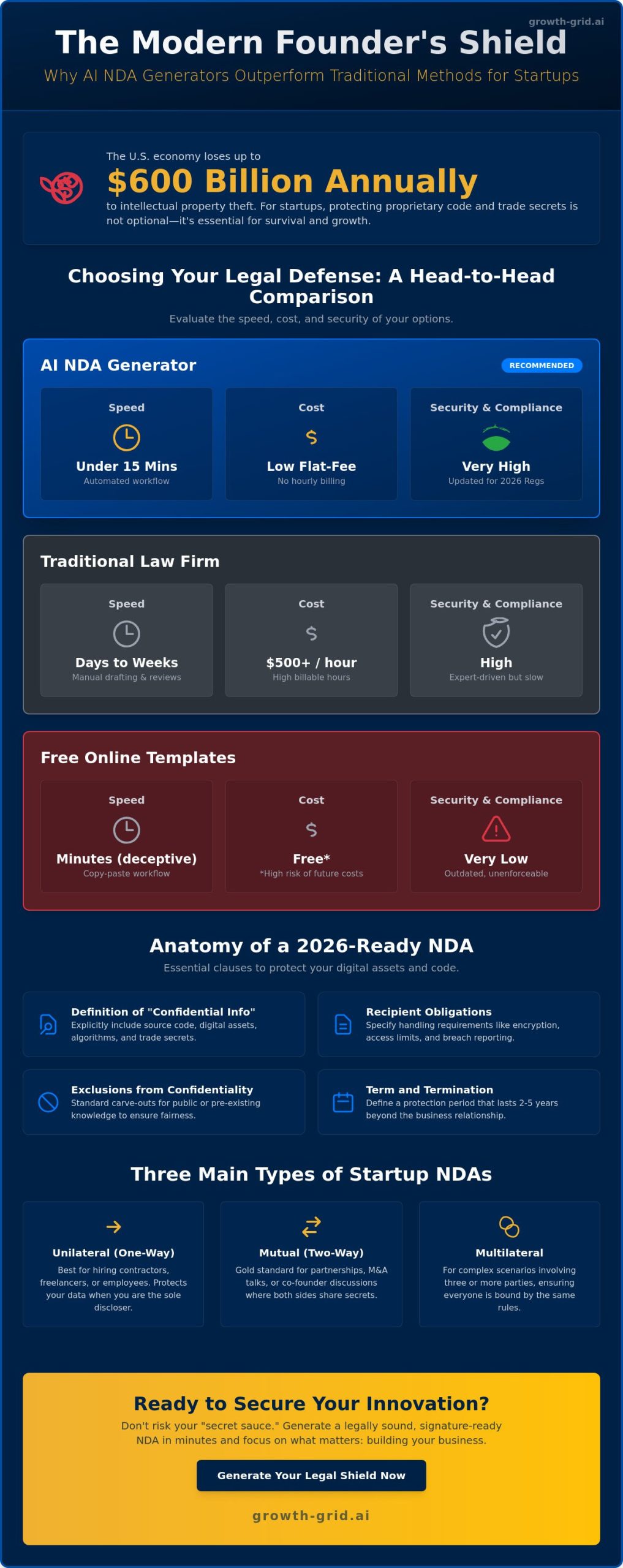AI NDA Generator for Startups: Protect Your IP in Minutes (2026 Guide)