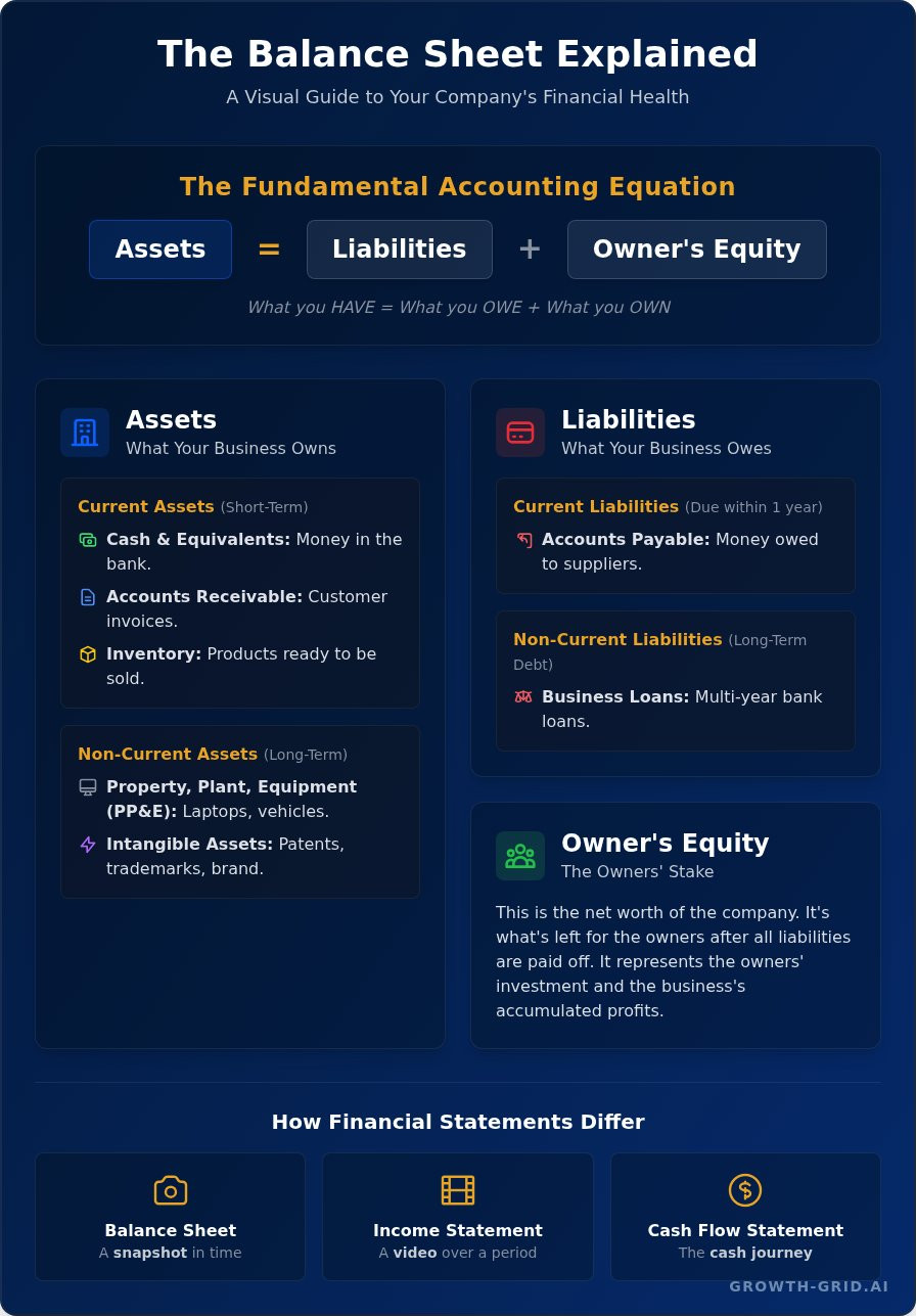 Balance Sheet Explained: A Simple Guide for Startups (With Examples)